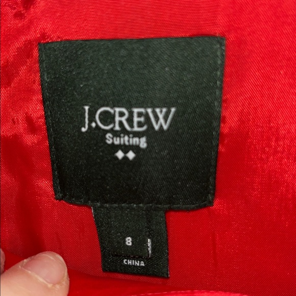 J Crew Women's Origami Sheath Shift Dress Wool Size 8 - Picture 7 of 11